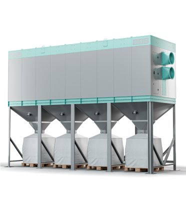 Saf Teknik BB-1525 Büyük Çuvallı Filtre Ünitesi