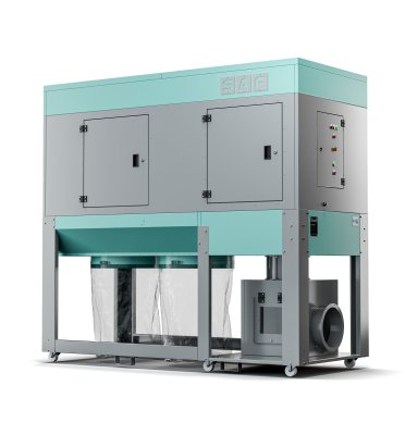 Saf Teknik S-6500 Torbalı, Parça Tutuculu ve Temizlemeli Mobil Toz Toplayıcı