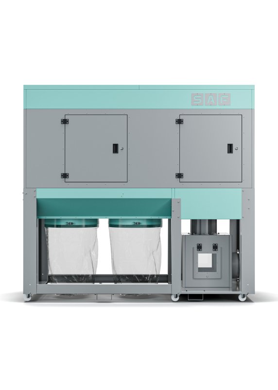 Saf Teknik S-6500 Torbalı, Parça Tutuculu ve Temizlemeli Mobil Toz Toplayıcı