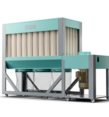 Saf Teknik E-10000 Torbalı Eko Mobil Toz Toplayıcı