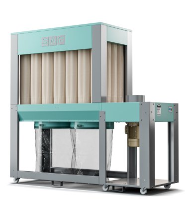 Saf Teknik E-4000 Torbalı Eko Mobil Toz Toplayıcı