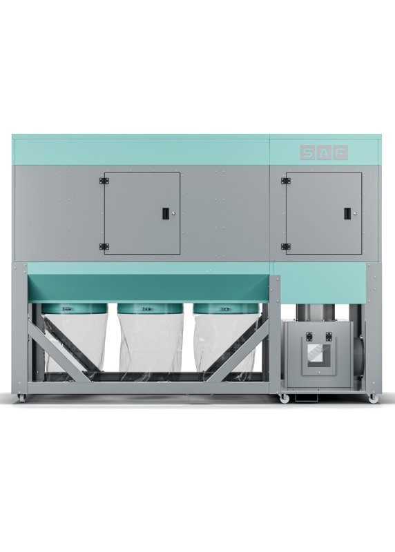 Saf Teknik ST-10000 Torbalı, Parça Tutuculu ve Temizlemeli Mobil Toz Toplayıcı