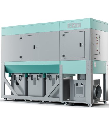 Saf Teknik STK-10000 Metal Kovalı, Parça Tutuculu ve Temizlemeli Mobil Toz Toplayıcı