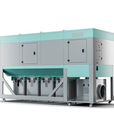 Saf Teknik STK-12500 Metal Kovalı, Parça Tutuculu ve Temizlemeli Mobil Toz Toplayıcı